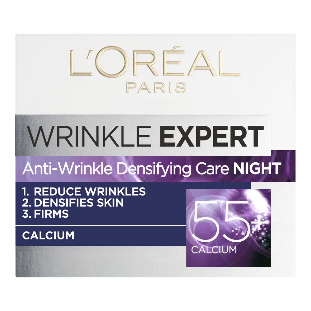 L'Oréal Paris Wrinkle Expert Calcium Night Cream 55  - 50 ml.