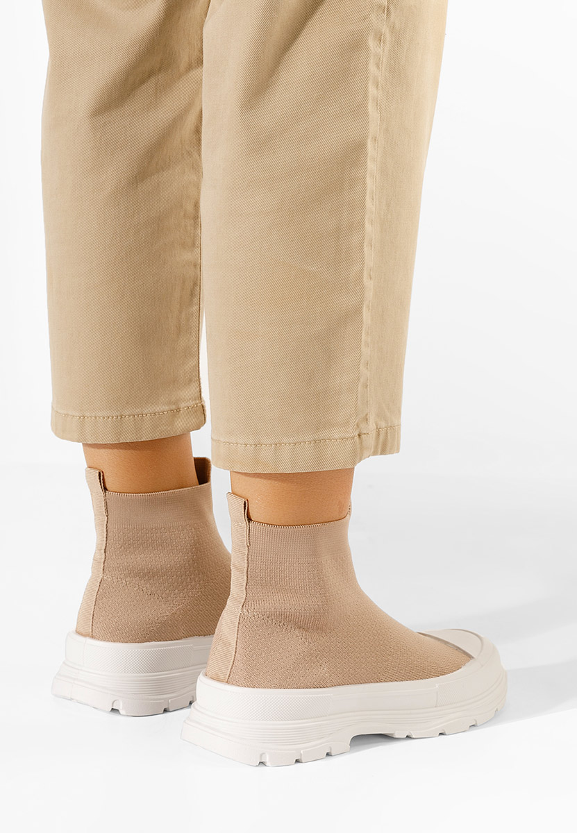 Baskets montantes kaki Zynnia