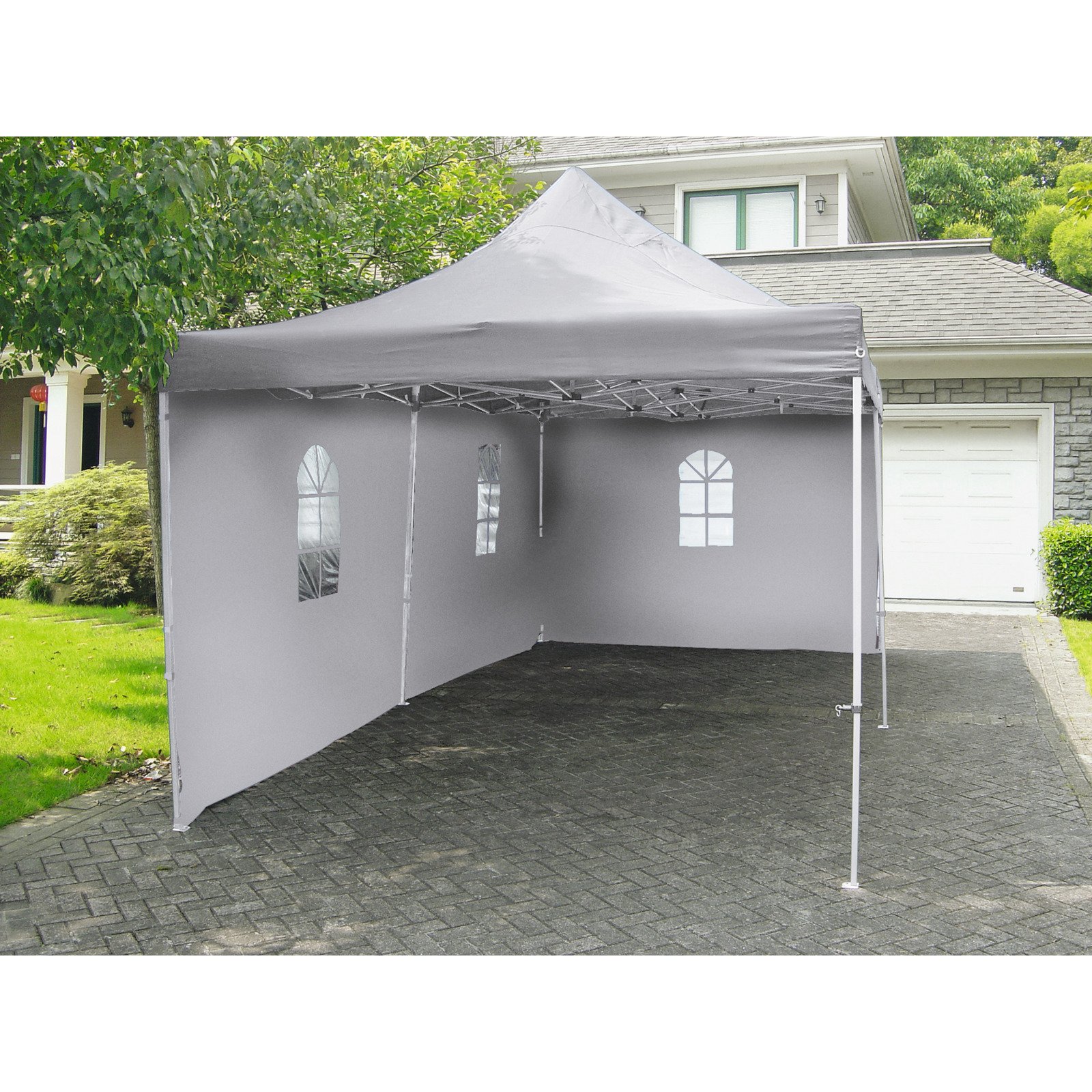 Partyzelt Rimini Polyester grau
