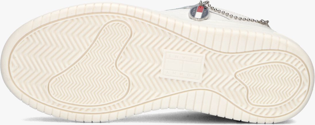 TOMMY JEANS witte tommy jeans lage sneakers tjw retro basket flatform