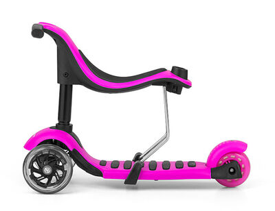 Milly Mally Little Star Gåbil/Scooter 3-in-1, Gul