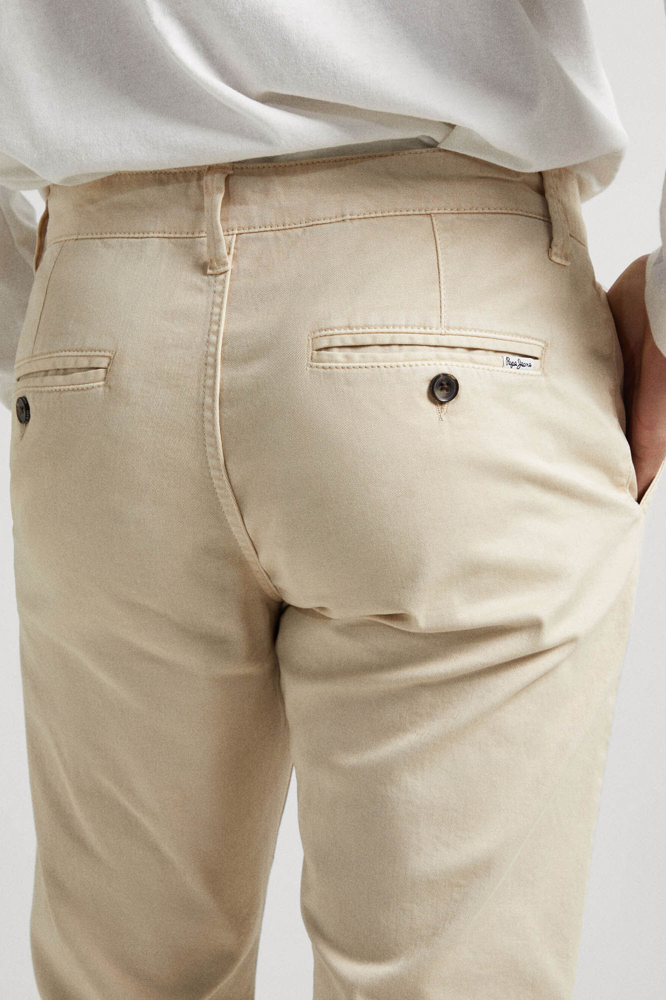 Calça chino slim Charly