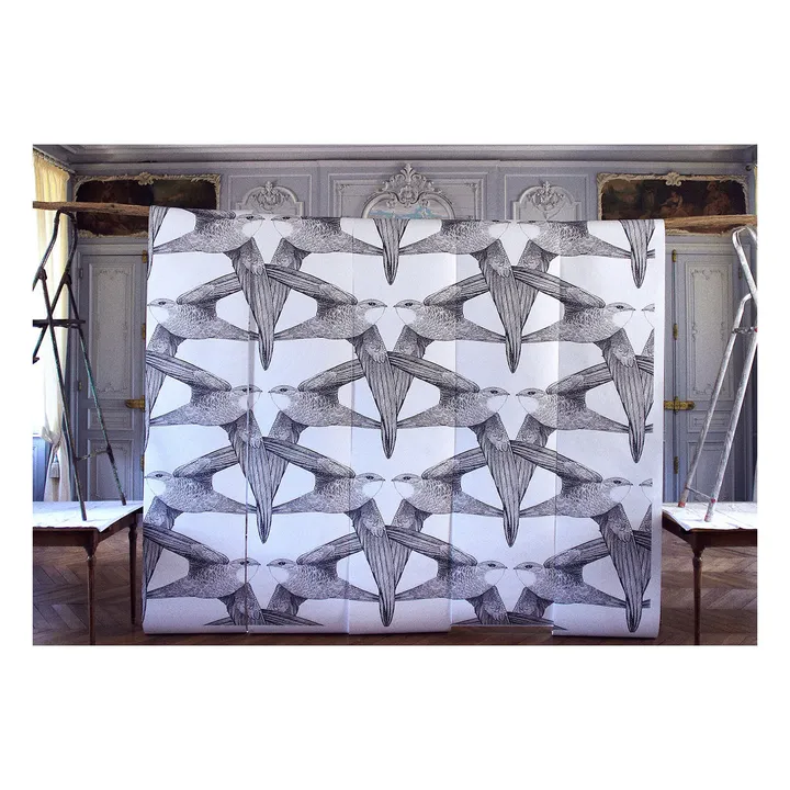 Bien Fait White Birds - 3 lès | Gris anthracite