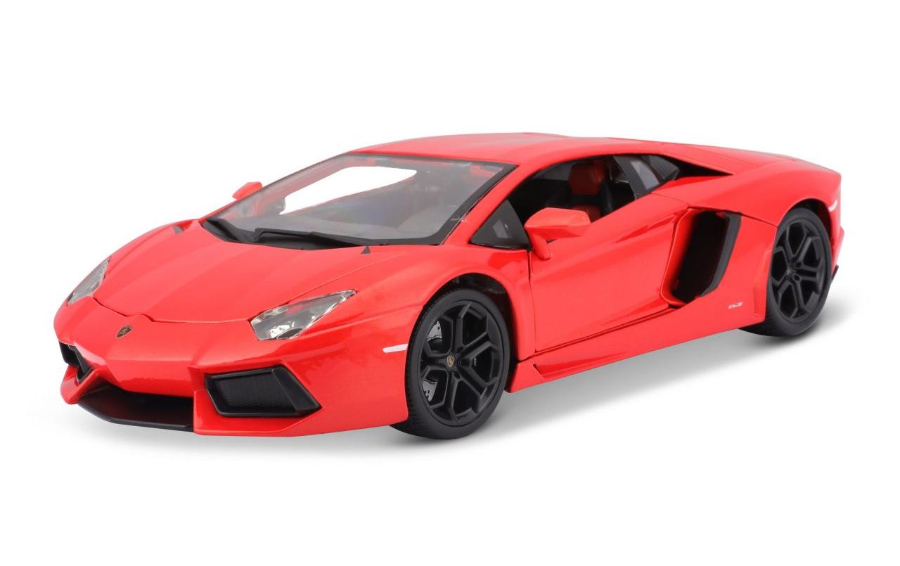 Lamborghini Aventador Orange 1:18Sammlermodell im Massstab 1:18