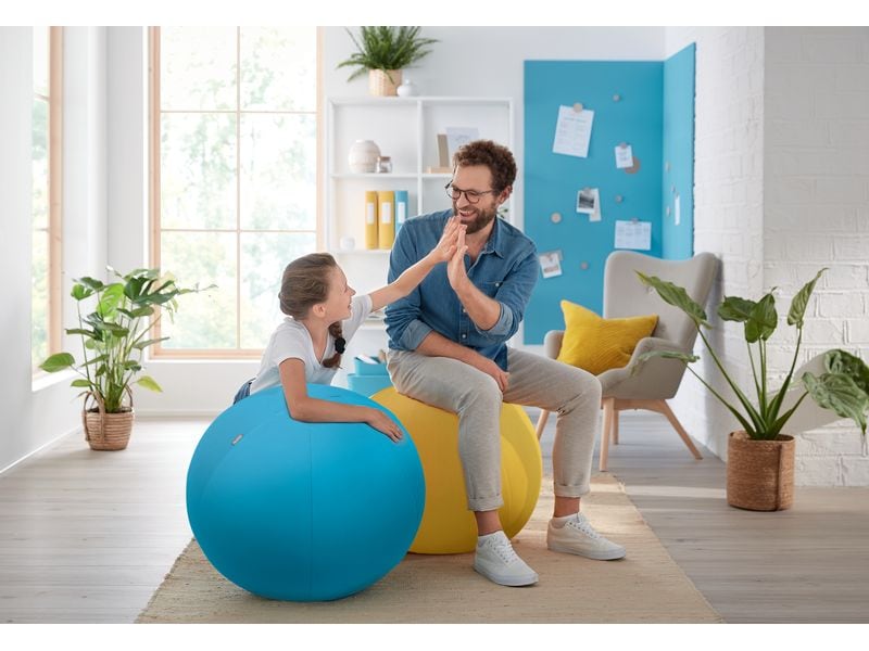 Leitz Sitzball Ergo Cosy Active Gelb Der ergonomische Leitz Ergo Cosy Sitzball für aktives Sitzen