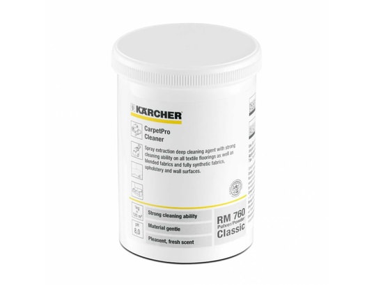 KARCHER - Coffret nettoyage Rm760 poudre de nettoyant pour textile et moquette la cartou...