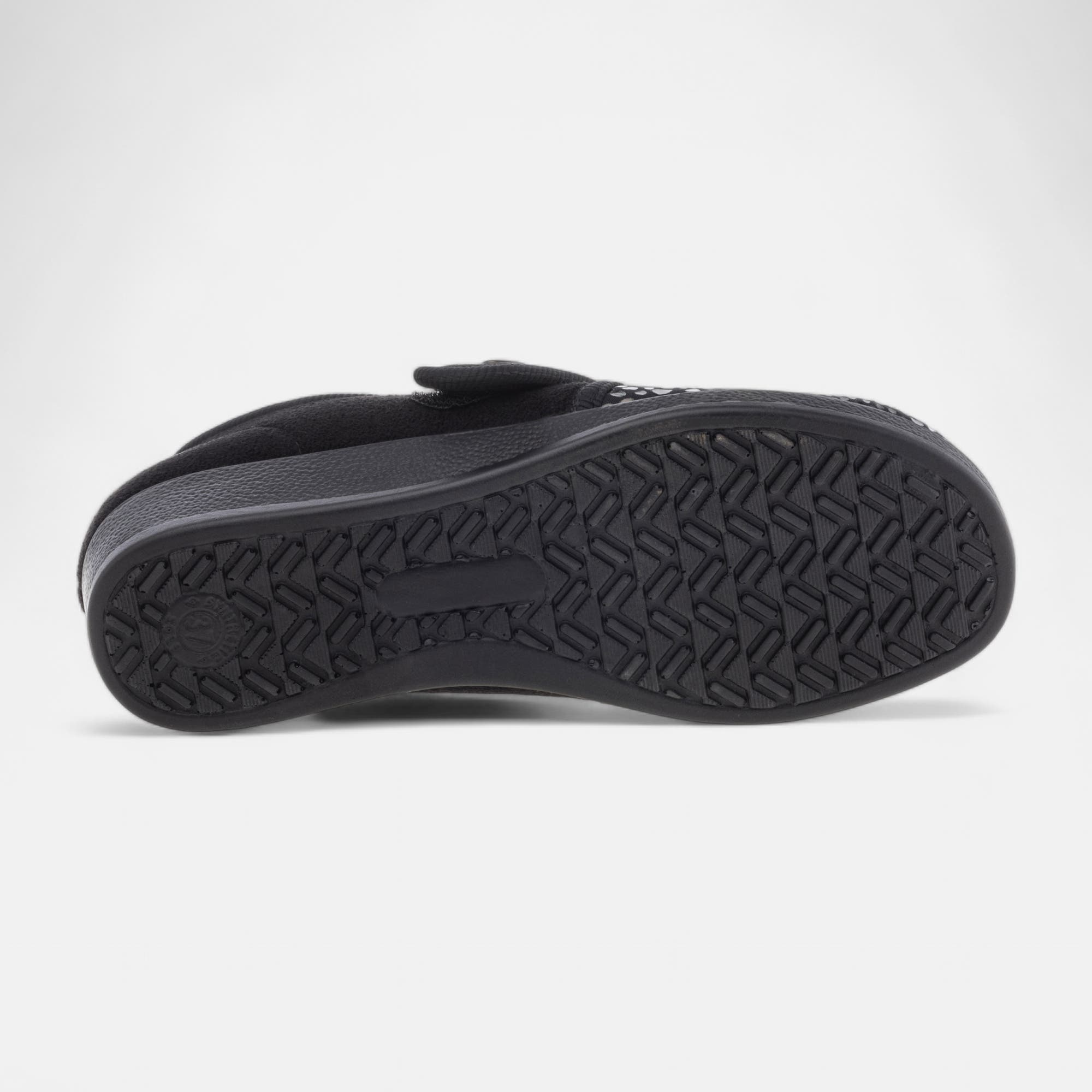 Derbies pieds sensibles Femme noir
