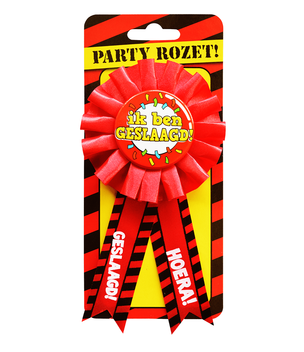 Rozet Ik Ben Geslaagd