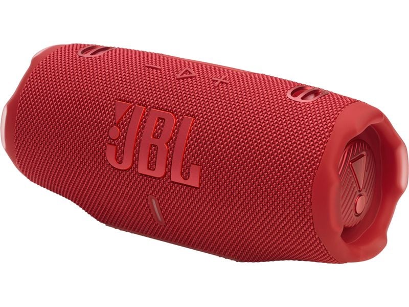 JBL Bluetooth Speaker Charge 6 Rot Tragbarer wasserdichter und stossfester Bluetooth-Lautsprecher