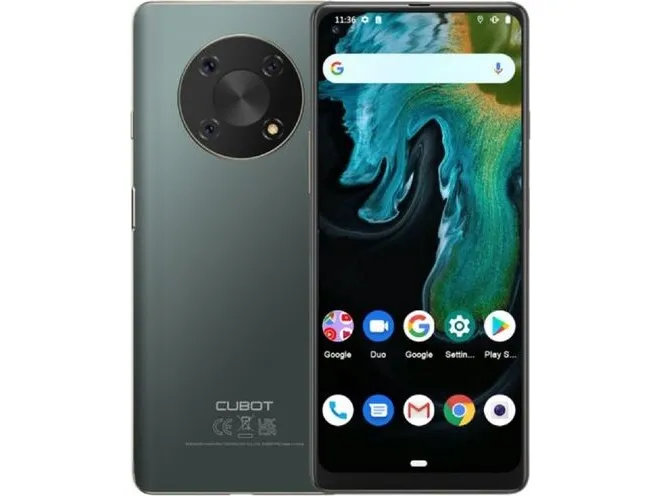 [OUTLET] - Cubot Max 3 4/64GB Dual SIM Smartphone Grøn (S0433350)