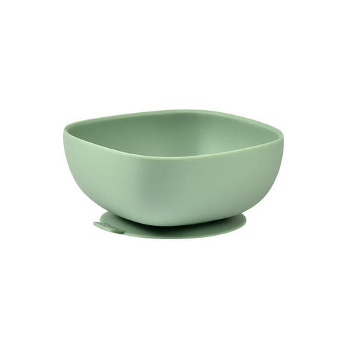 Bol silicone ventouse Sage green - BEABA