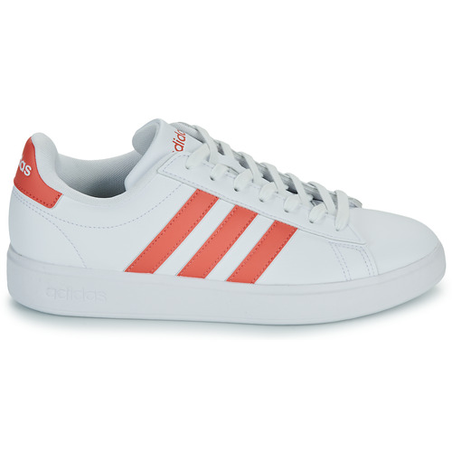 Adidas Sportswear - GRAND COURT 2.0 - Blanc / Corail