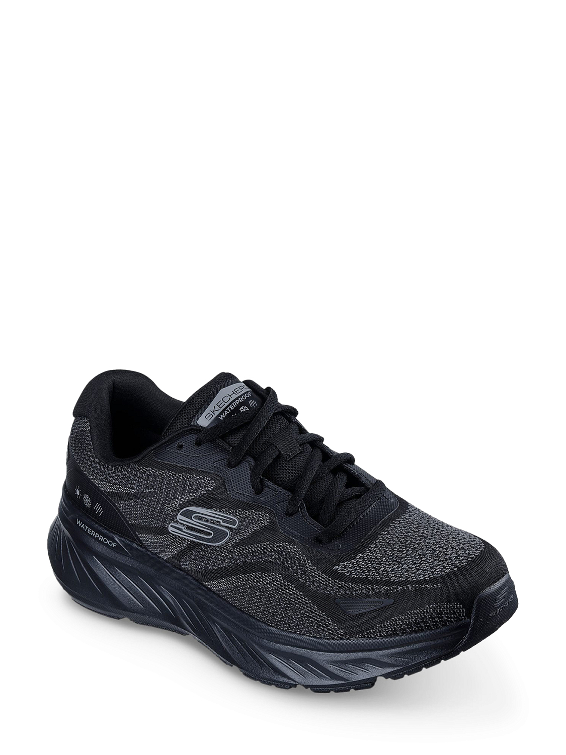 Skechers Relaxed Fit Edgeride Konzo Waterproof Black