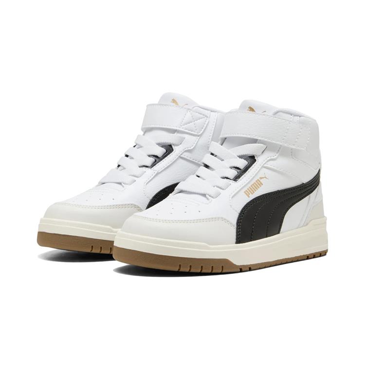 PUMA SHUFFLE DOWNTOWN MID AC 403744 PUMA-WHITE-PUMA-BLACK-VAPOR-GR