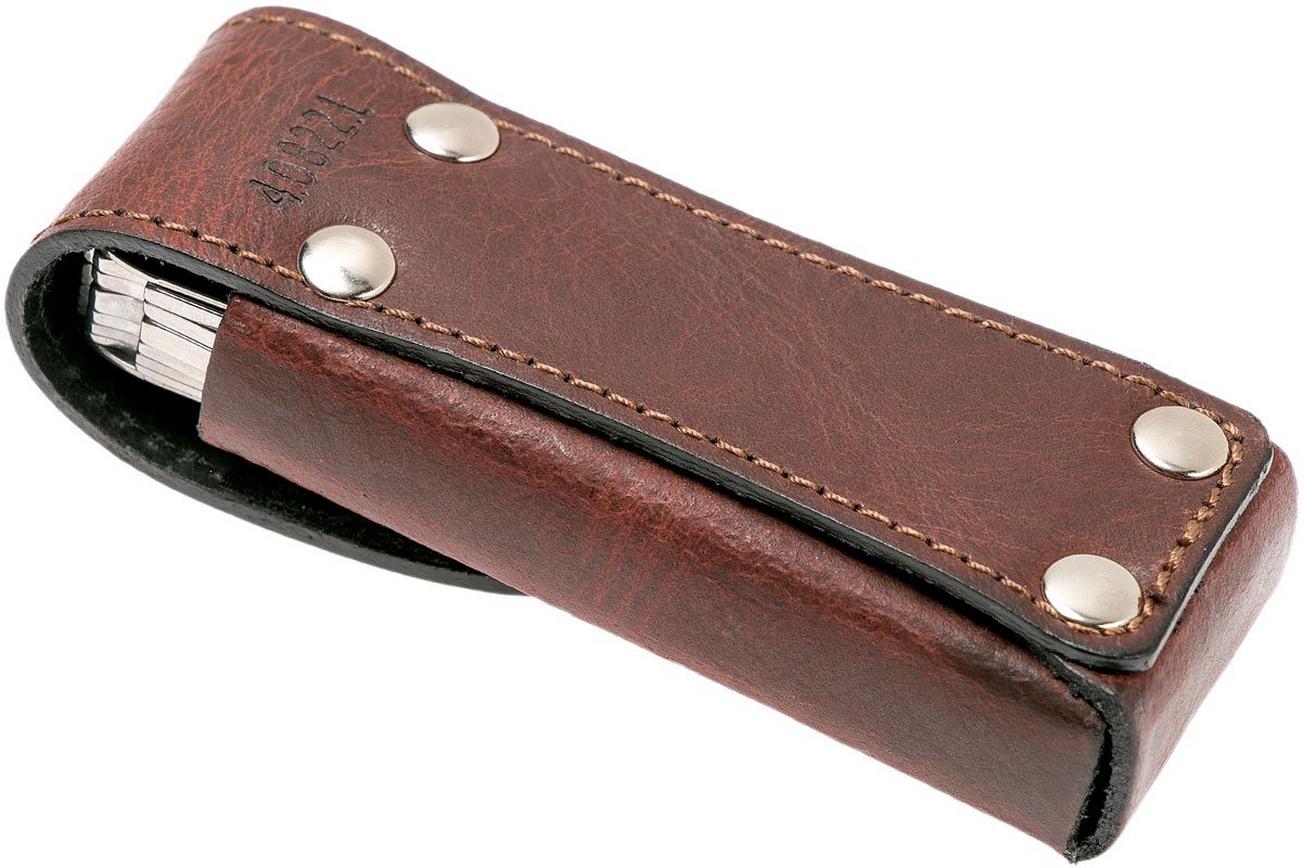 Victorinox SwissTool Spirit X 3.0224.L multitool, lederen foedraal