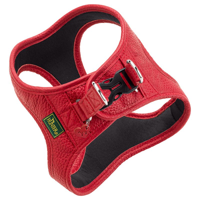 Harnais HUNTER Love, rouge pour chien