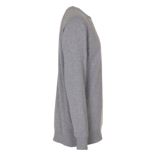 ST706 Miami crew neck Oxford grå