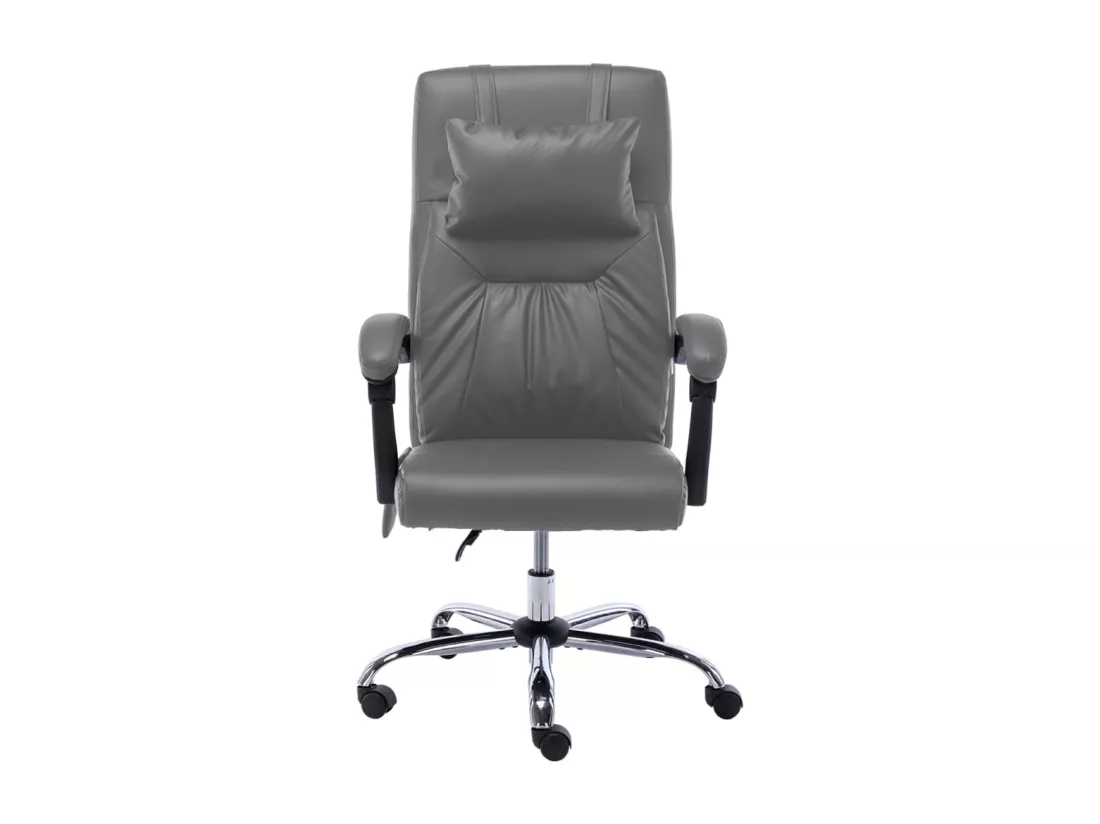 Prolenta Premium - Chaise de bureau de massage Anthracite Similicuir