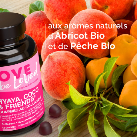 Love and be Loved Gummies au Collagène et acide Hyaluronique 9 semaines