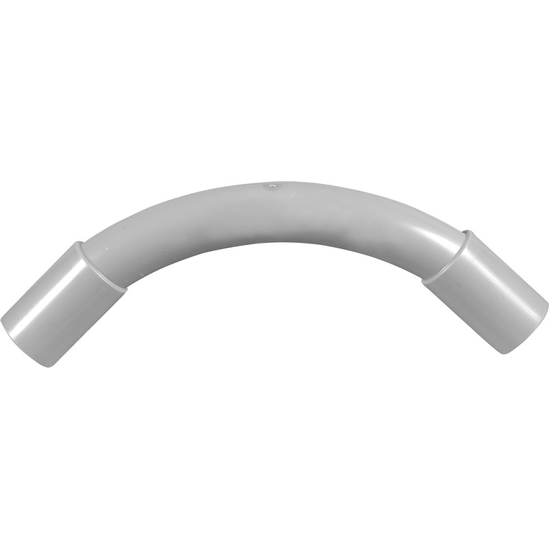 Bocht PVC slagvast 5/8