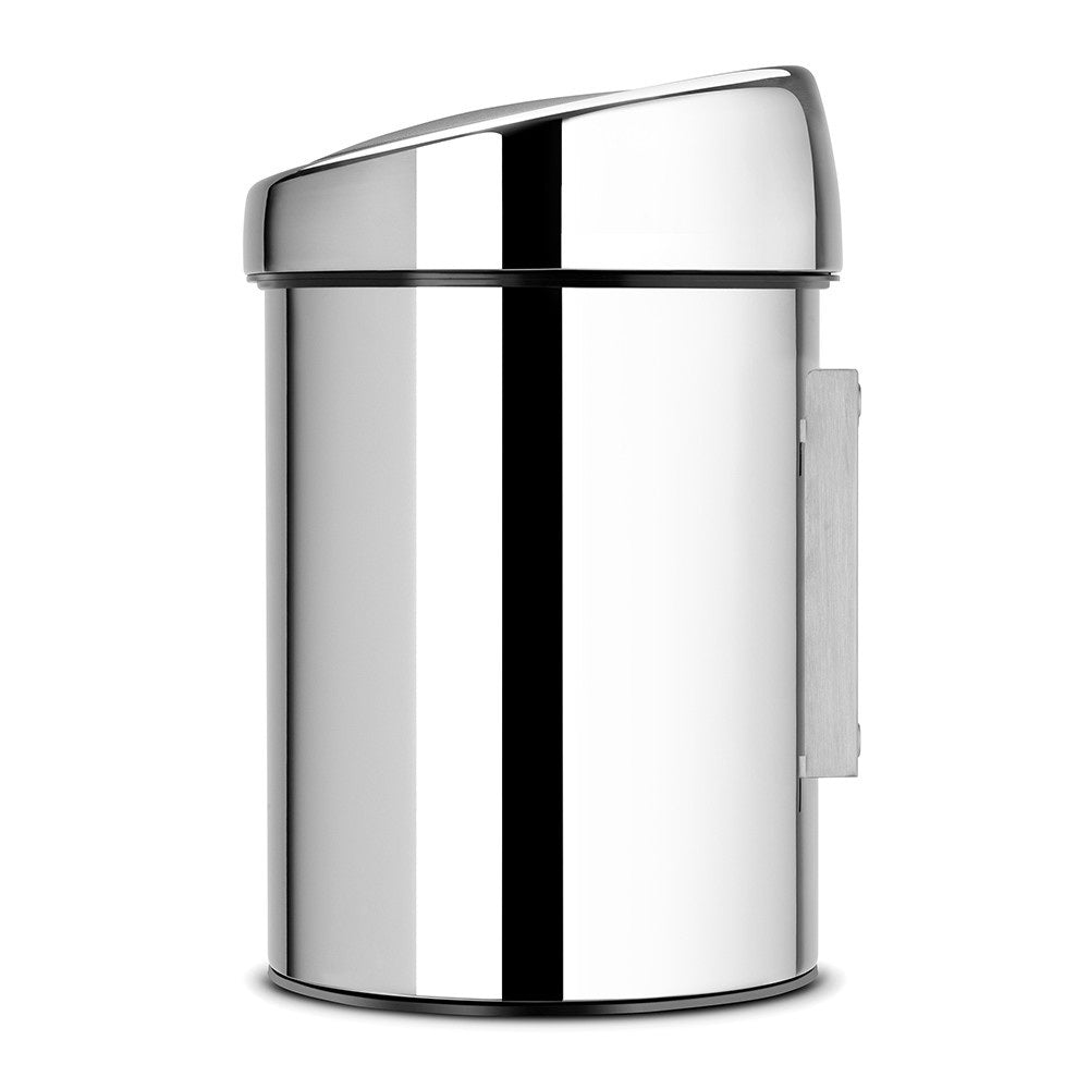 Brabantia Touch Bin Wandafvalemmer 3 Liter Glans