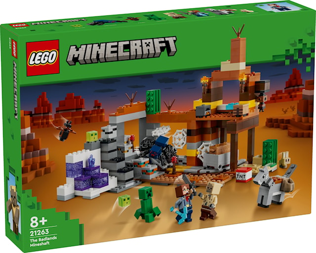 Gruvegang i steinørkenen LEGO® Minecraft® (21263)