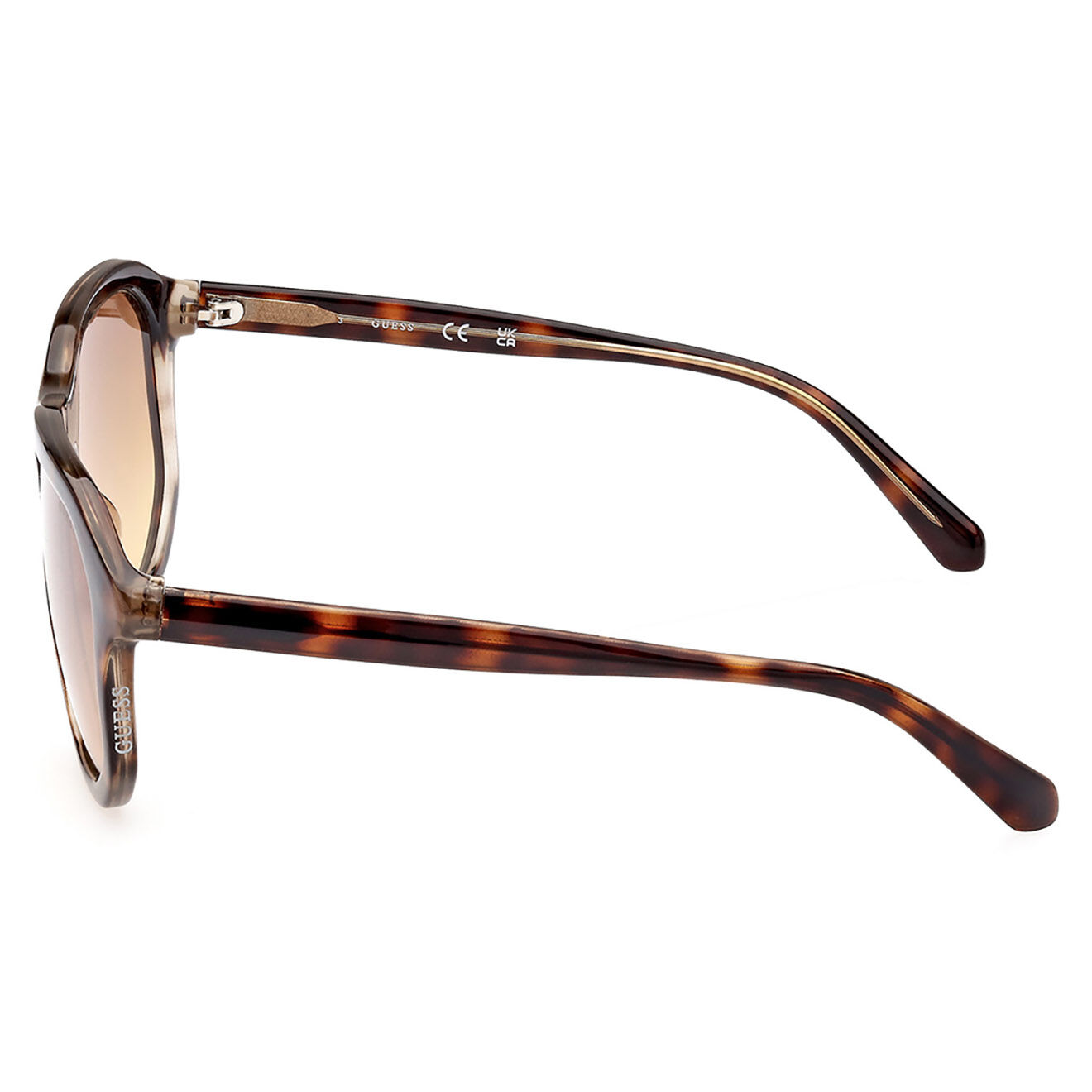 Guess Lunettes de soleil Homme brunes