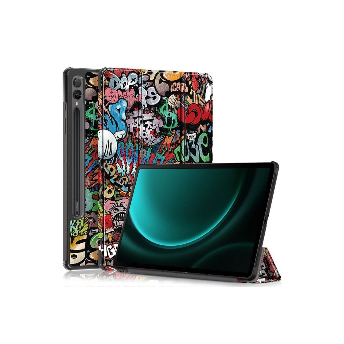 Aktiv deksel Samsung Galaxy Tab S9 FE Plus - Graffiti