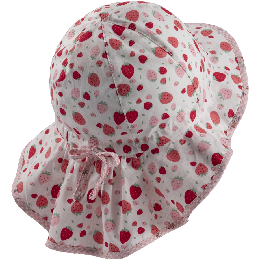 Sterntaler Sonnenhut Erdbeeren ecru