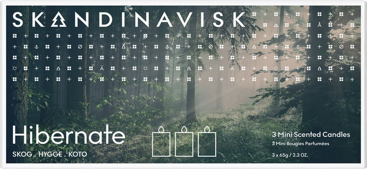Skandinavisk HIBERNATE GIFTSET 3 MINI CANDLES