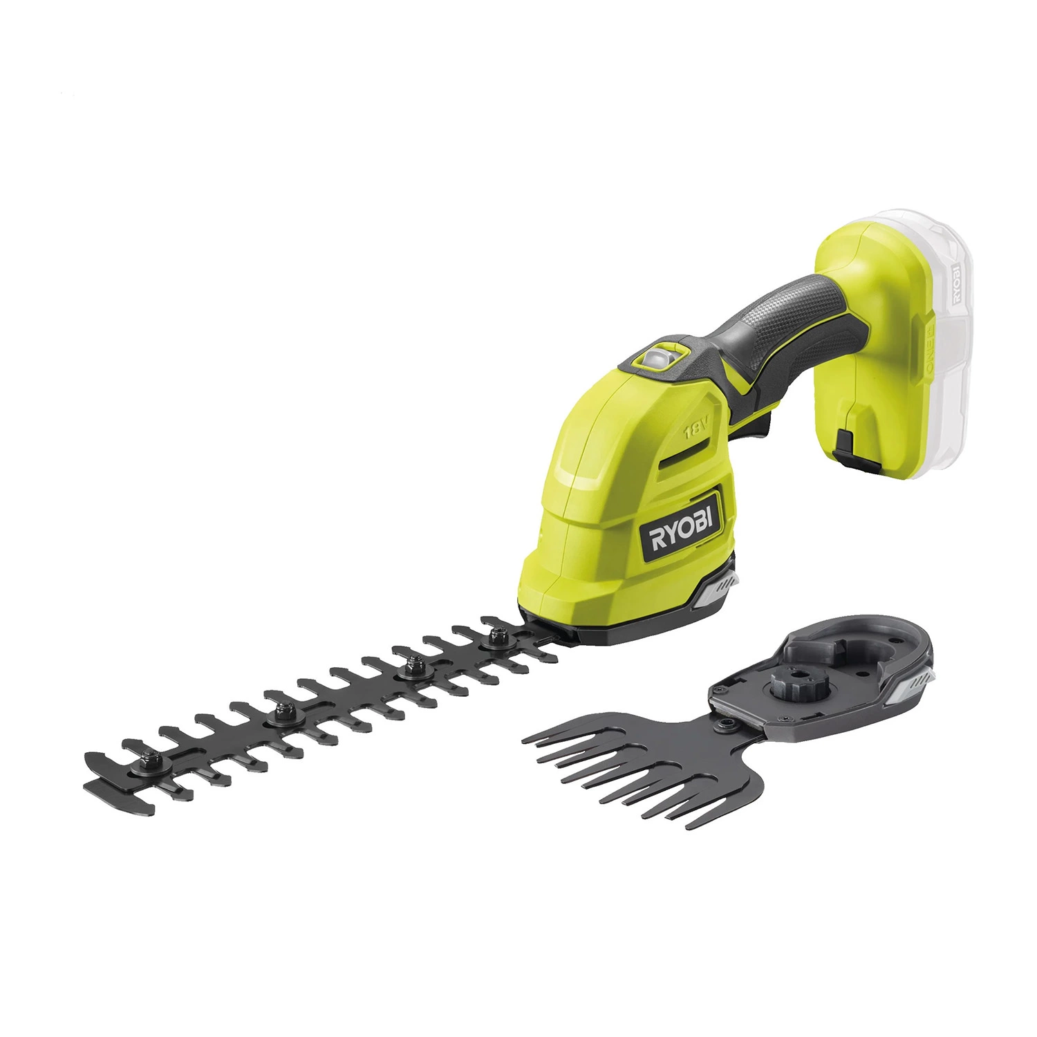Ryobi RY18GSA-0 One  18V Li-ion Accu 2-in-1 Snoeischaar body - 200 mm