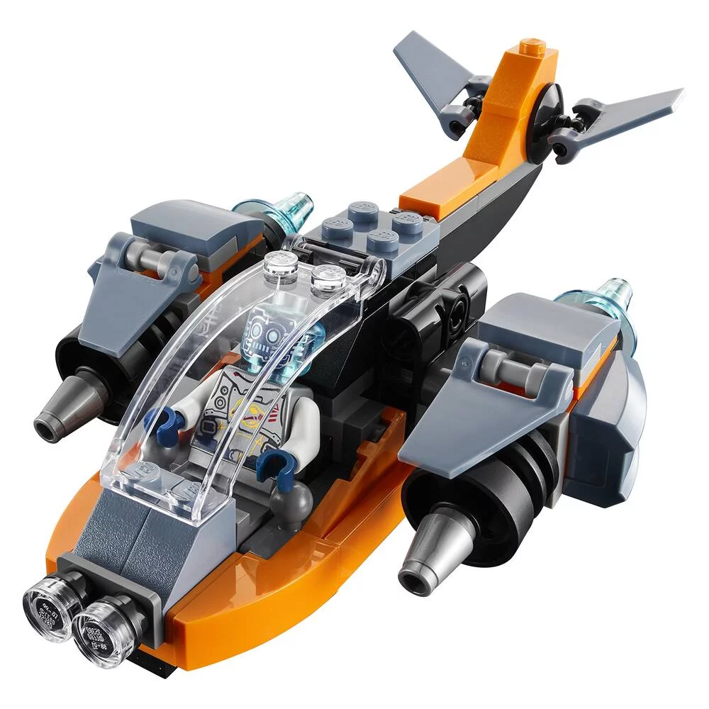 LEGO®CREATOR 31111 - LE CYBER DRONE
