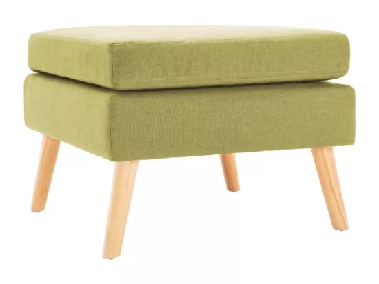 Repose-pied Vert Tissu