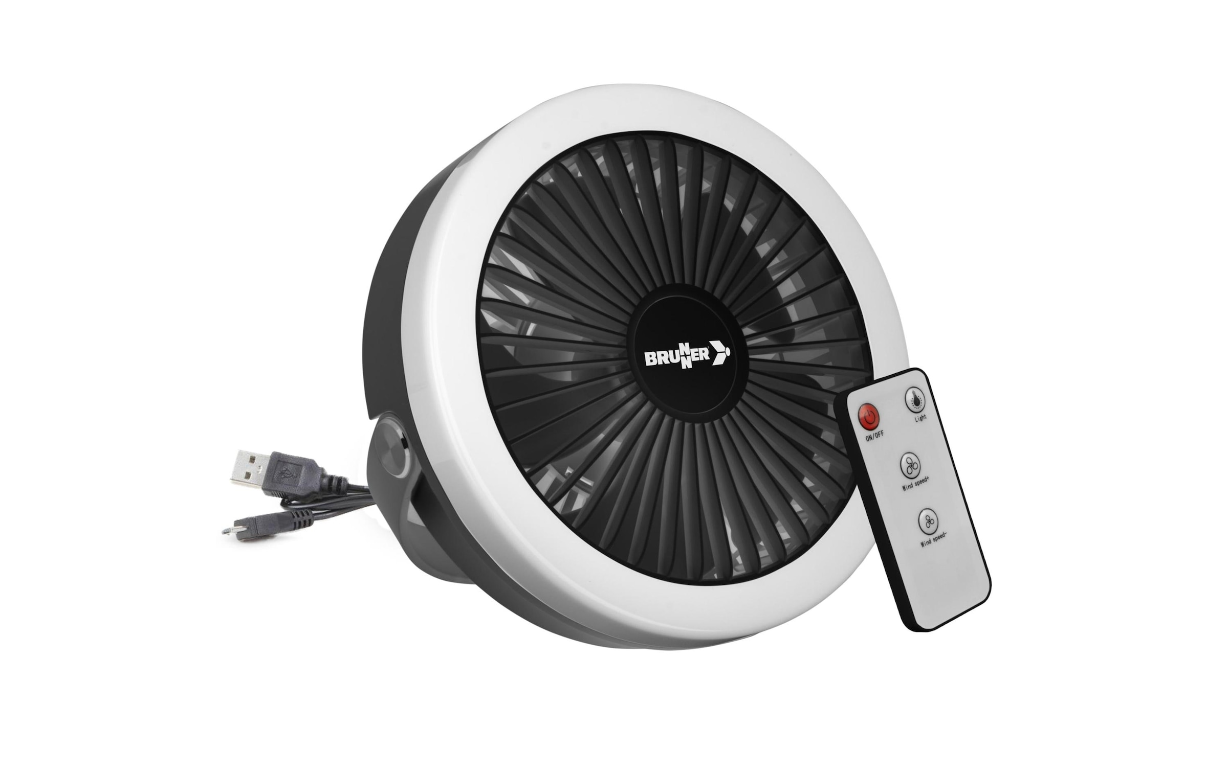 BRUNNER Bodenventilator »Moonbelle Weiss«