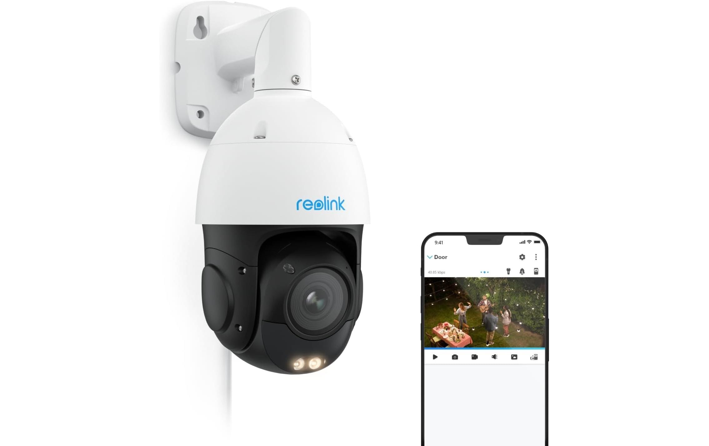 Netzwerkkamera P840 360° 4K PoE<br>Wetterfeste 360 Grad PoE High Speed Dome Security IP Überwachungskamera