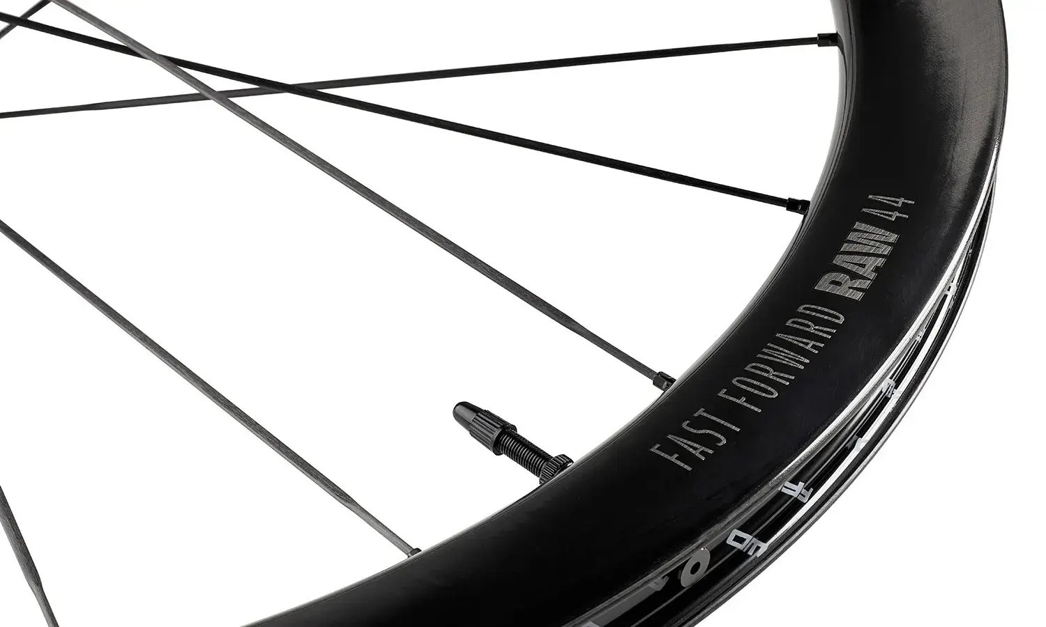 Fast Forward Raw44 FFC 44mm Disc Wielset Glossy Zwart