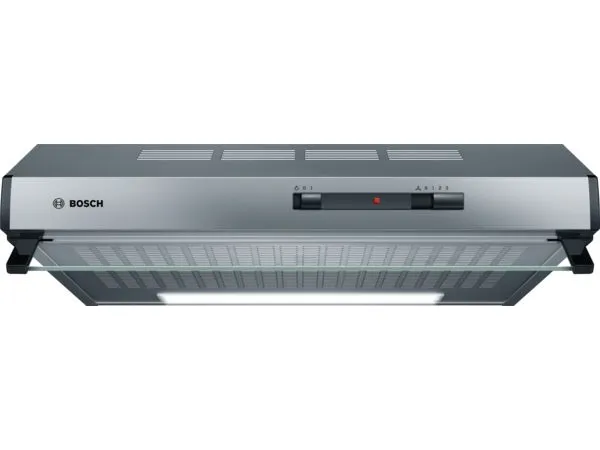 Bosch Serie | 2 DUL62FA51 - Hætte - standard - bredde: 60 cm - dybde: 52.5 cm - udtrækning og recirkulation (-) - med intern motor - rustfrit stål