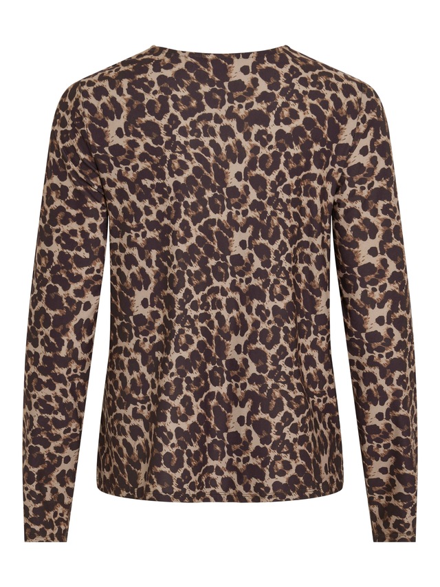 Vila V-Shirt »VILEOA V-NECK L/S TOP - NOOS«