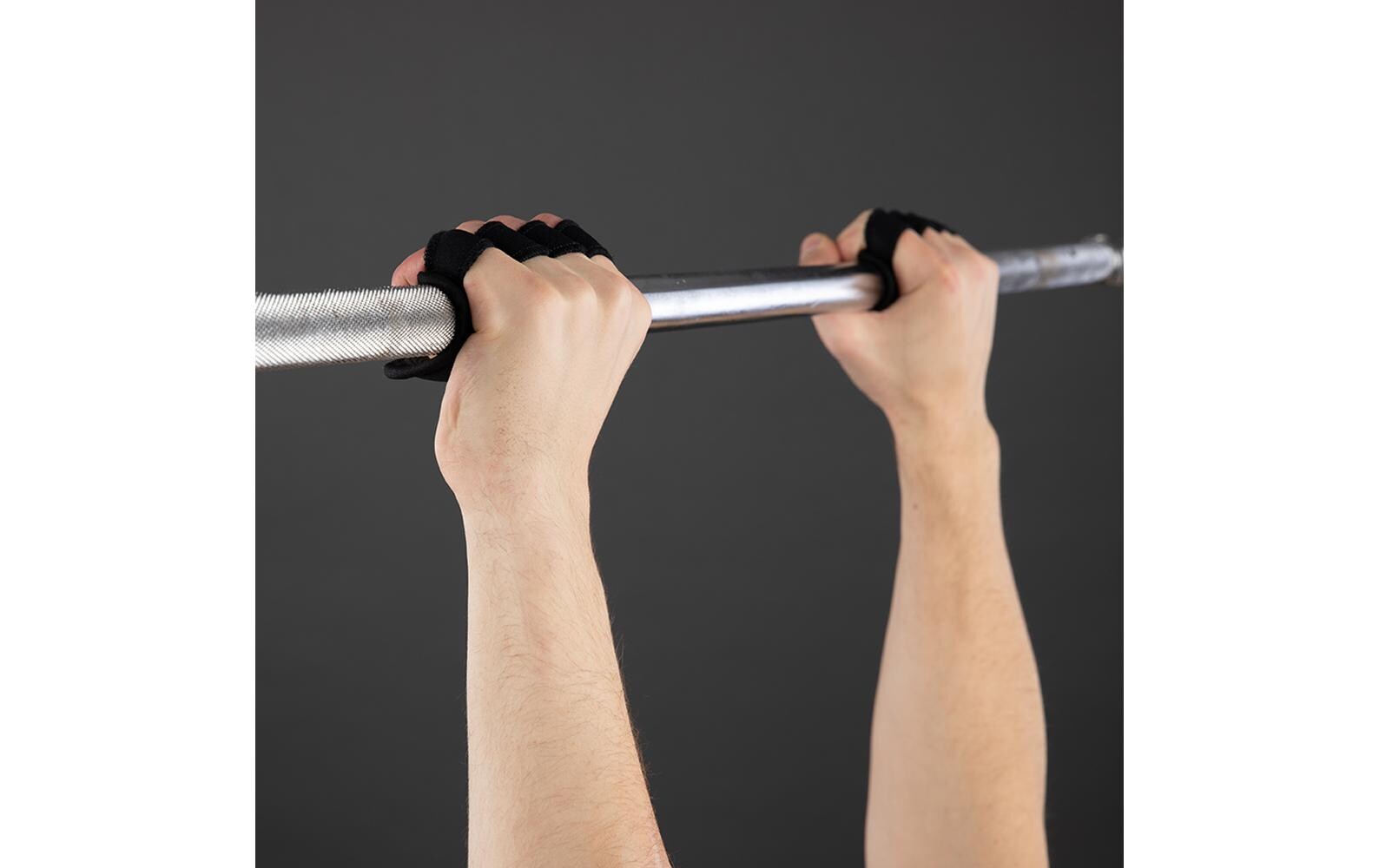 Fitnesshandschuhe Motivation Grippad L/XLRutschfeste Sporthandschuhe für Damen und Herren