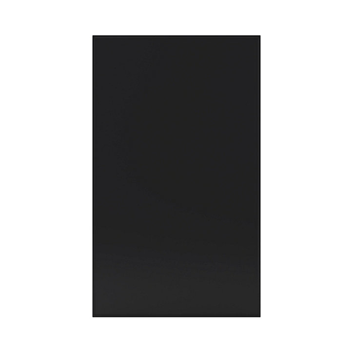 Porte de colonne de cuisine Pasilla noir mat L. 60 cm x H. 100 cm GoodHome