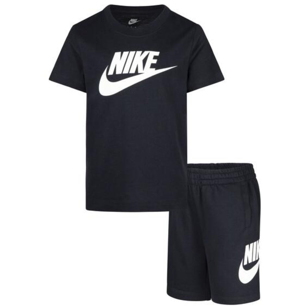 Køb NIKE Black Club T-Shirt & Shorts Sæt