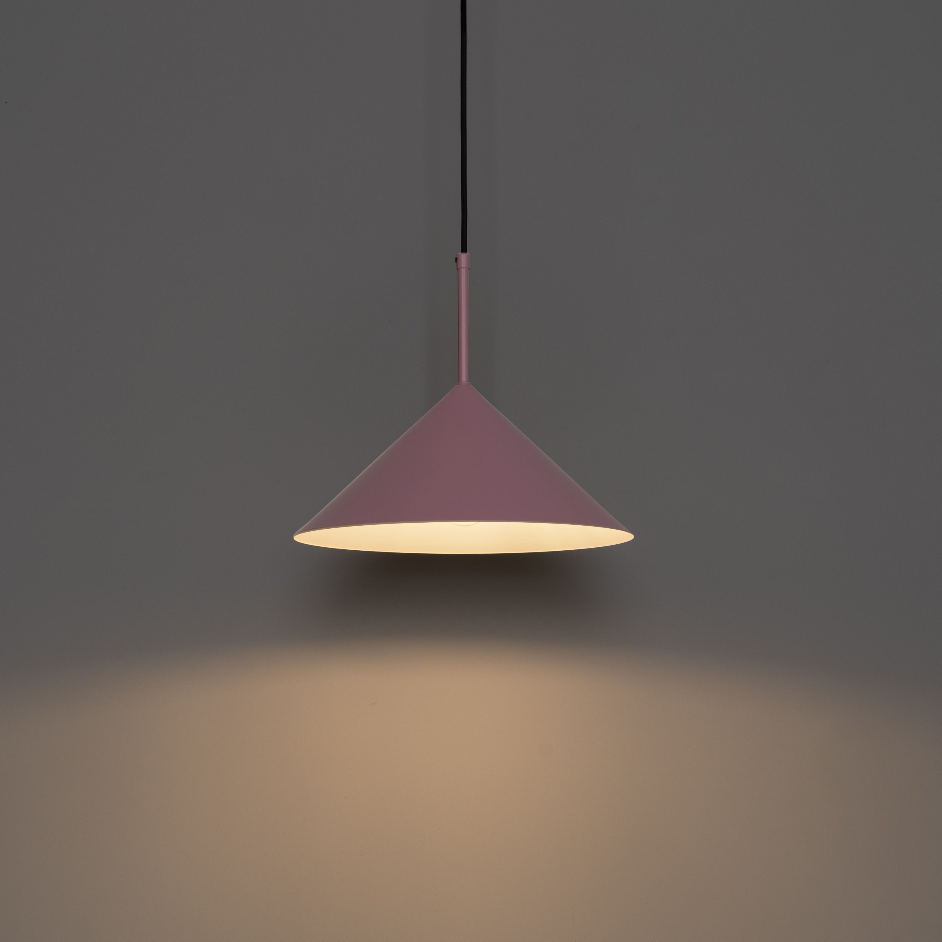 Design hanglamp roze driehoek - Triangolo