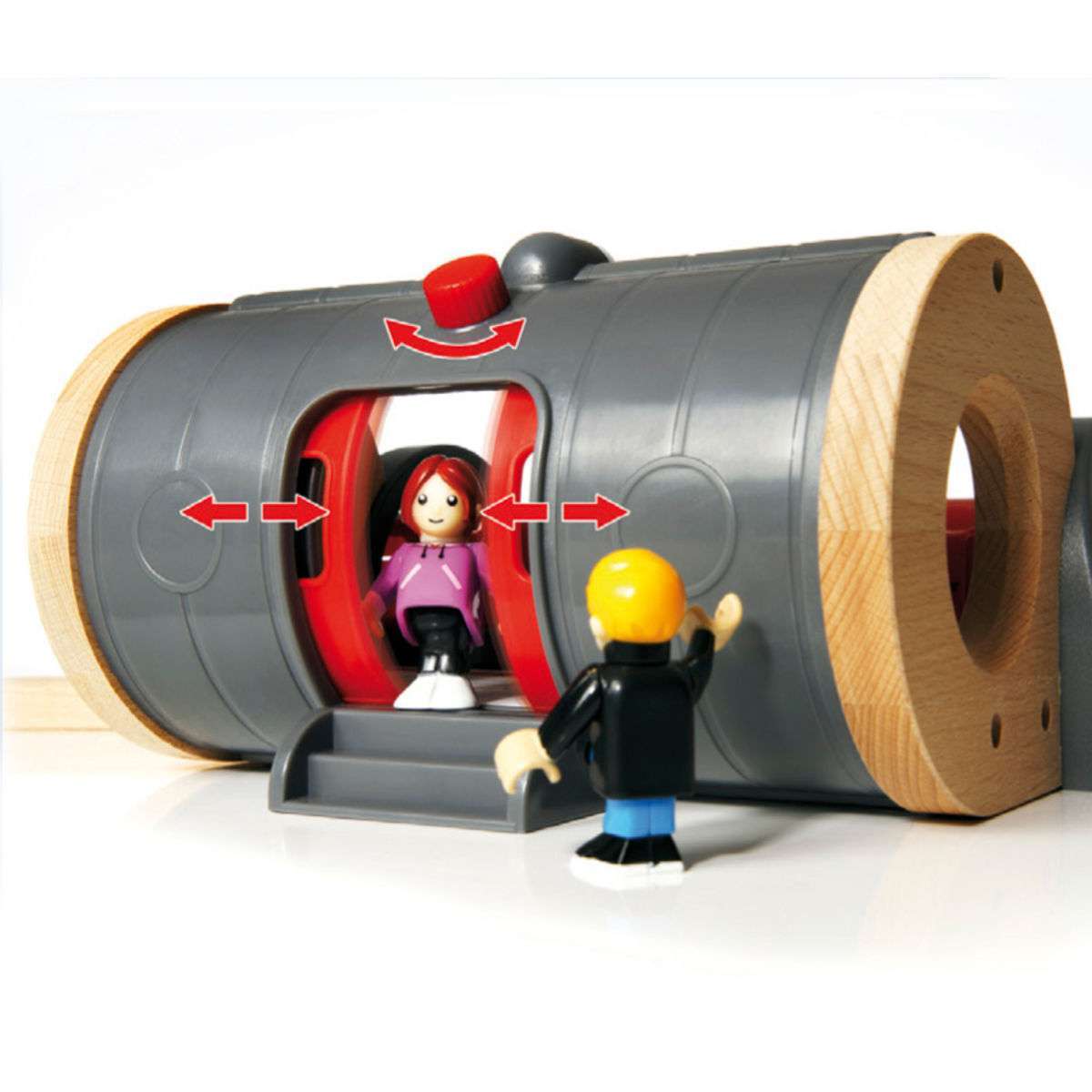 BRIO Spiel Straßen & Schienen Bahn Set Deluxe