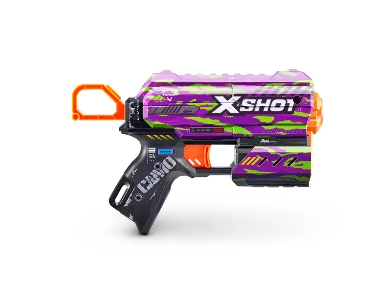XSHOT legetøjsgevær Skins Flux, assorteret, 36516 (ZUR-36516)