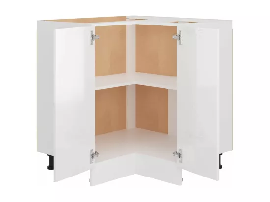 Armoire de plancher d'angle 