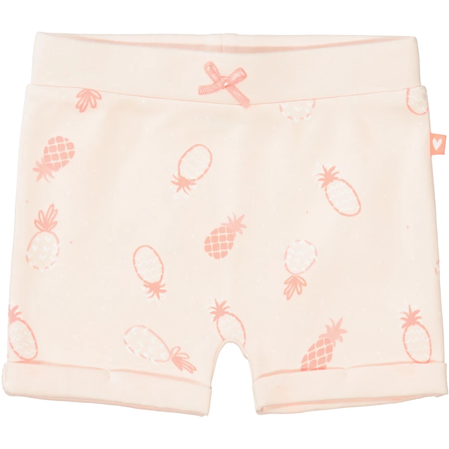 STACCATO Shorts soft peach gemustert