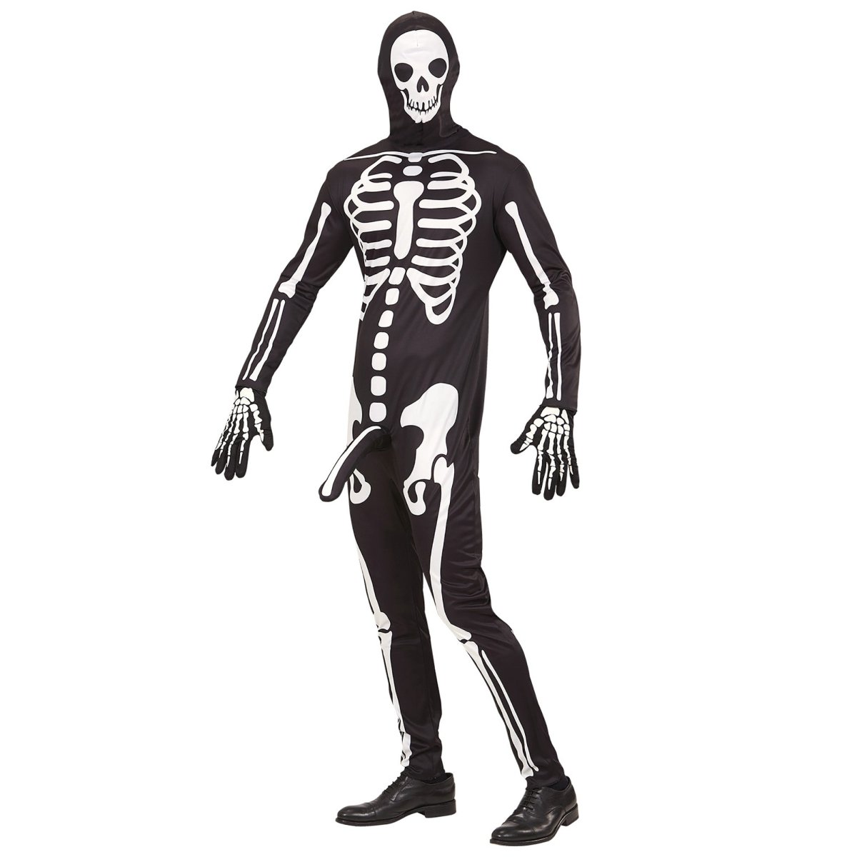 Halloween Kostuum Heren Skelet 3 delig