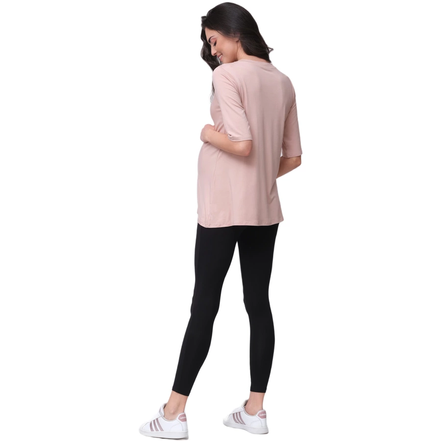 Cool Mama Umstandsbluse Basic rosa