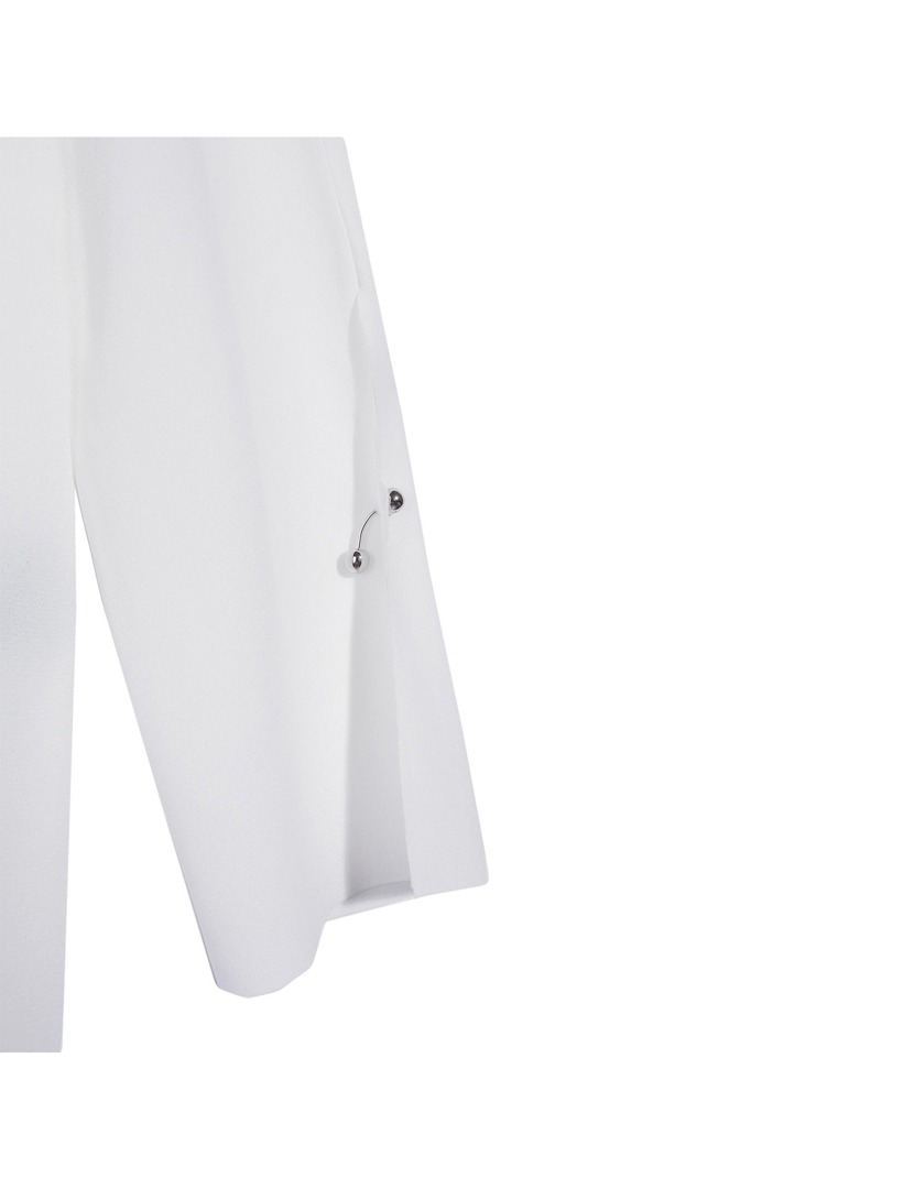Long Sleeve White Blouse
