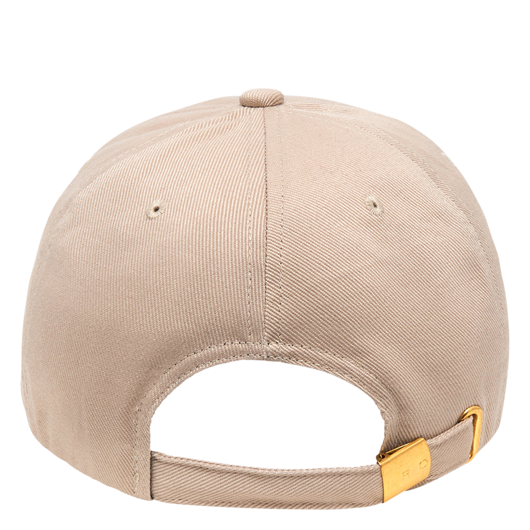 GREBSFT - Casquette brodée en coton | Beige